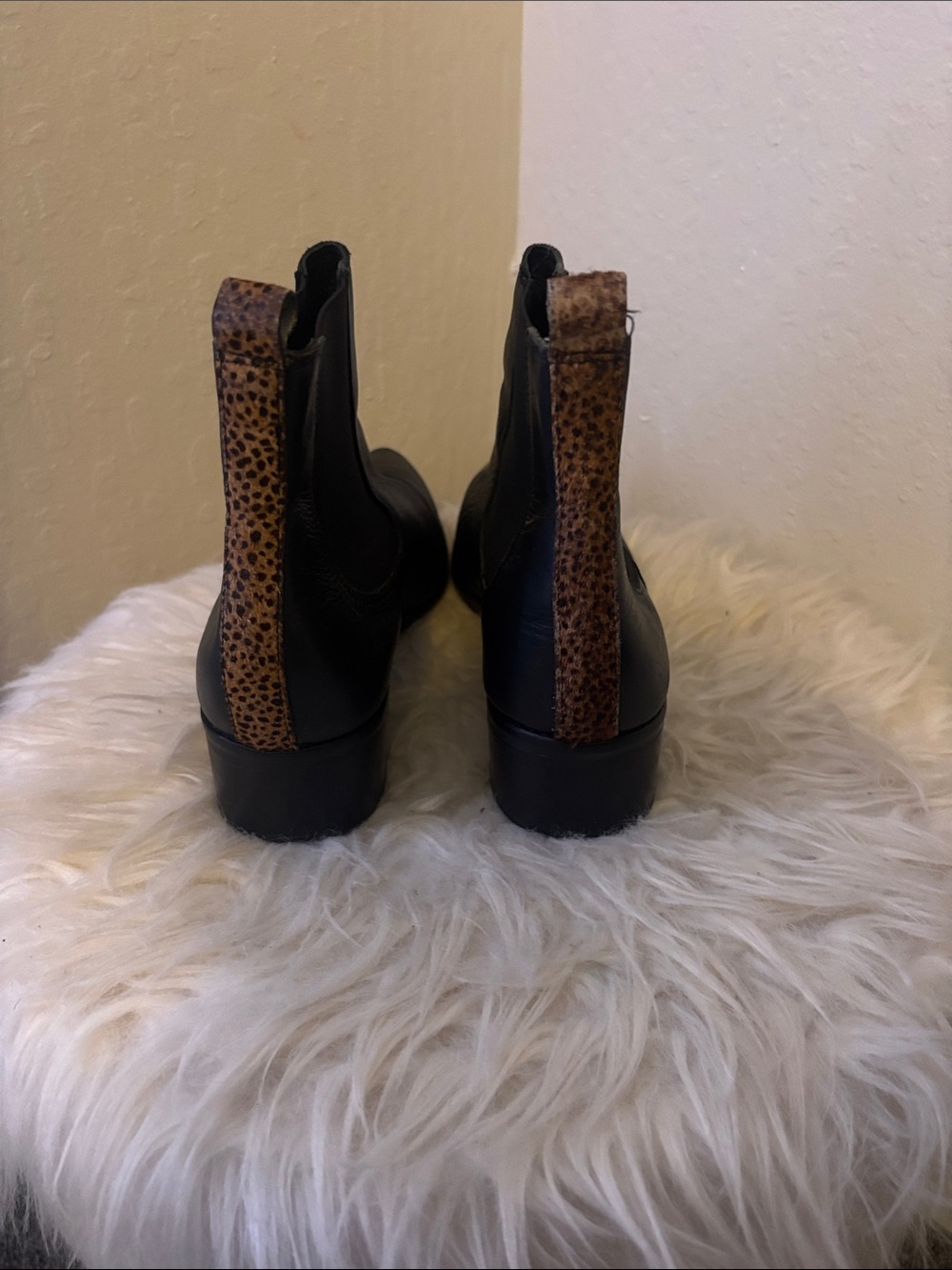 Matisse Black Pointed Chelsea Ankle Boots - Picture 3 of 8